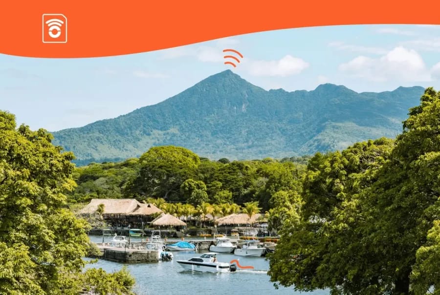 Compra um eSIM TurTrip para a Nicarágua com dados ilimitados e sem taxas de roaming